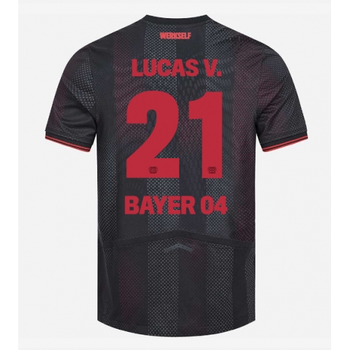 Billige Fotballdrakt Bayer Leverkusen Lucas Vazquez #21 Replika Hjemmedrakt 2025-26 Kortermet Billige Fotballdrakt Bayer Leverkusen Lucas Vazquez #21 Replika Hjemmedrakt 2025-26 Kortermet